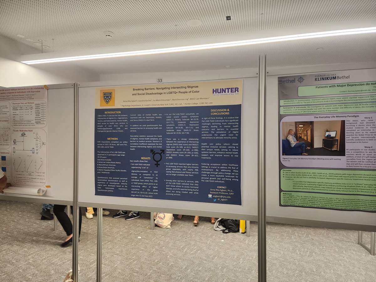 Anna Egbert (@dr_egbert) on Twitter photo Check out our poster #33 at <a href="/INSneuro/">INS</a> #INS2024inPorto #GNC2024 on "Breaking Barriers: Navigating Intersecting Stigmas and Social Disadvantage in LGBTQ+ People of Color" by <a href="/braid_lab_sjny/">Brain Resilience to Aging & Infectious DiseasesLab</a> <a href="/stjoesny/">St. Joseph's University New York</a> research team Kocher, Kreuzinger <a href="/Isa_0850/">Isa</a>, & collaborators from <a href="/CUNY/">The City University of New York</a> Check out our poster #33 at <a href="/INSneuro/">INS</a> #INS2024inPorto #GNC2024 on "Breaking Barriers: Navigating Intersecting Stigmas and Social Disadvantage in LGBTQ+ People of Color" by <a href="/braid_lab_sjny/">Brain Resilience to Aging & Infectious DiseasesLab</a> <a href="/stjoesny/">St. Joseph's University New York</a> research team Kocher, Kreuzinger <a href="/Isa_0850/">Isa</a>, & collaborators from <a href="/CUNY/">The City University of New York</a>