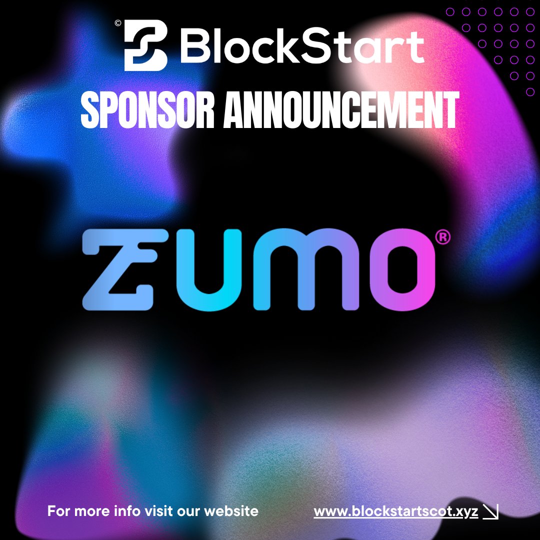 We’re pleased to announce <a href="/zumopay/">Zumo</a> as a sponsor of BlockStart!

Zumo is building a better planet for digital assets by allowing enterprises to effortlessly embed digital assets engineered with a focus on sustainability and trust.

Co-Founder and CEO Nick Jones said, "I'm