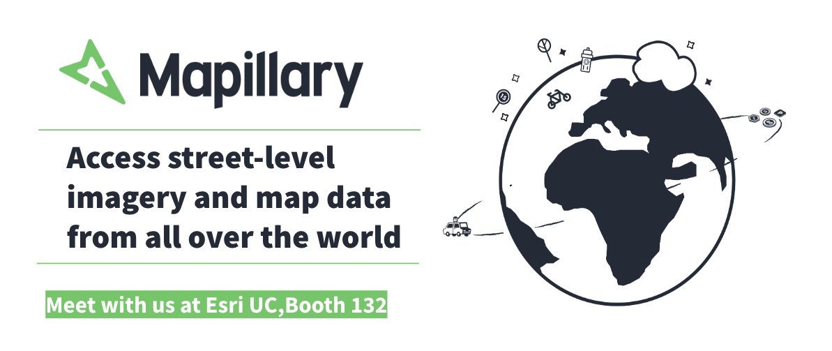 Mapillary (@mapillary) on Twitter photo Meet with the Mapillary team at the <a href="/EsriUC/">Esri User Conference</a> 2024 💚
We'll be attending the Esri User Conference in San Diego from July 15 to 19. Come visit us at booth 132 - Hall D to learn more about Mapillary and how to access your imagery on the Esri Ecosystem: mapillary.com/arcgis Meet with the Mapillary team at the <a href="/EsriUC/">Esri User Conference</a> 2024 💚
We'll be attending the Esri User Conference in San Diego from July 15 to 19. Come visit us at booth 132 - Hall D to learn more about Mapillary and how to access your imagery on the Esri Ecosystem: mapillary.com/arcgis