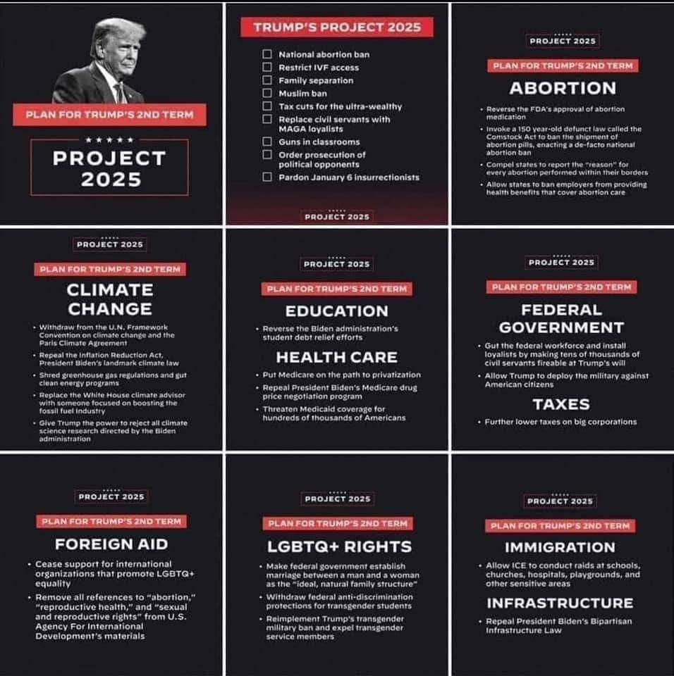 does4othrs's tweet image. It's not a threat or a game. 
#Project2025