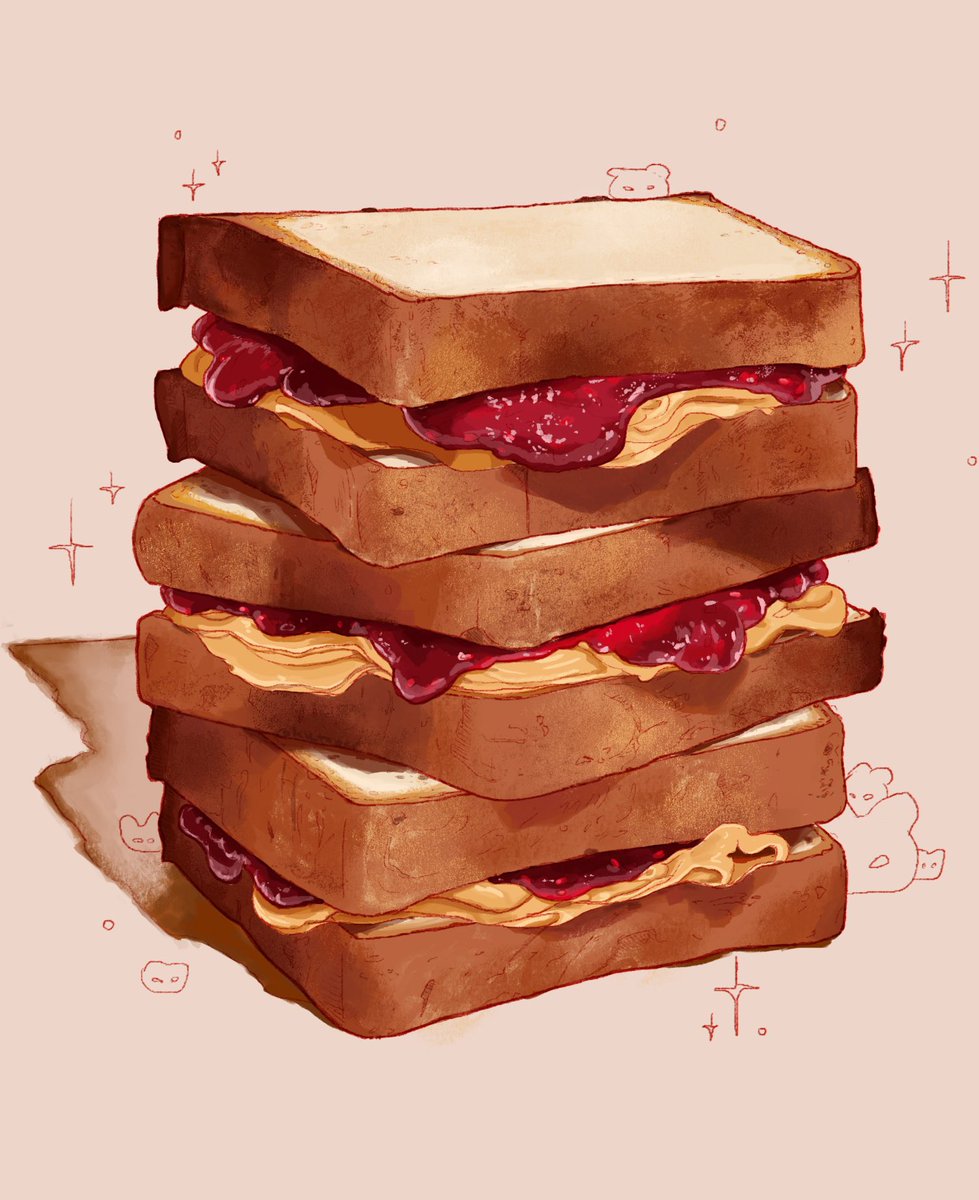 rokktober's tweet photo. pbjs for days 🍇🥜✨ https://t.co/hY0SB46NDL