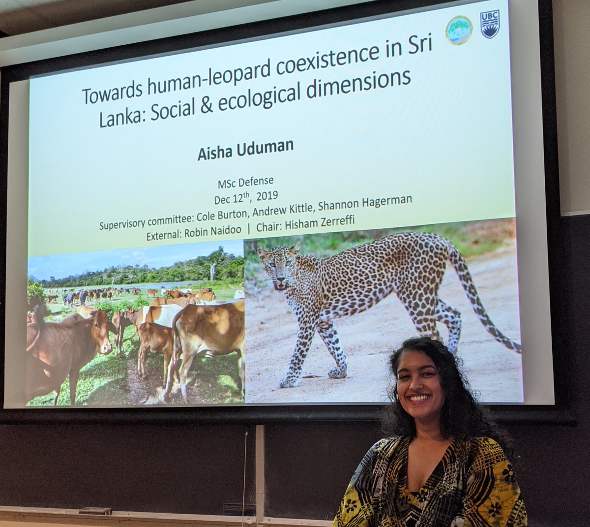 Cole Burton (@cole_burton) on Twitter photo She was one of the first <a href="/wildco_lab/">@wildco.bsky.social on Bluesky</a> graduate students and completed innovative, interdisciplinary thesis research on the conservation of endangered Sri Lankan leopards, considering both the animals and the people living alongside them. 2/5 She was one of the first <a href="/wildco_lab/">@wildco.bsky.social on Bluesky</a> graduate students and completed innovative, interdisciplinary thesis research on the conservation of endangered Sri Lankan leopards, considering both the animals and the people living alongside them. 2/5