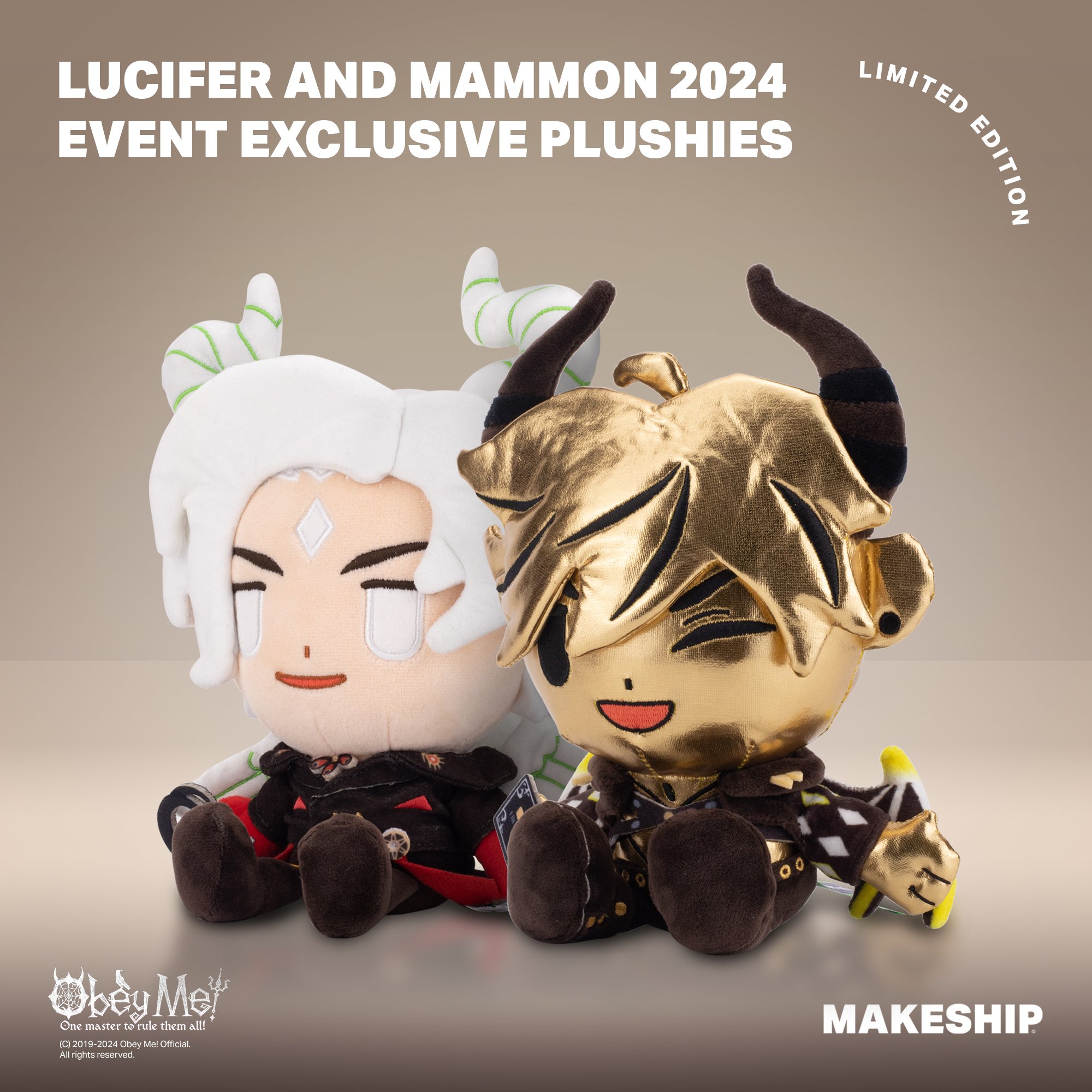 obey me ぬいぐるみ ルシファー obey me オベイミー でっかい羊