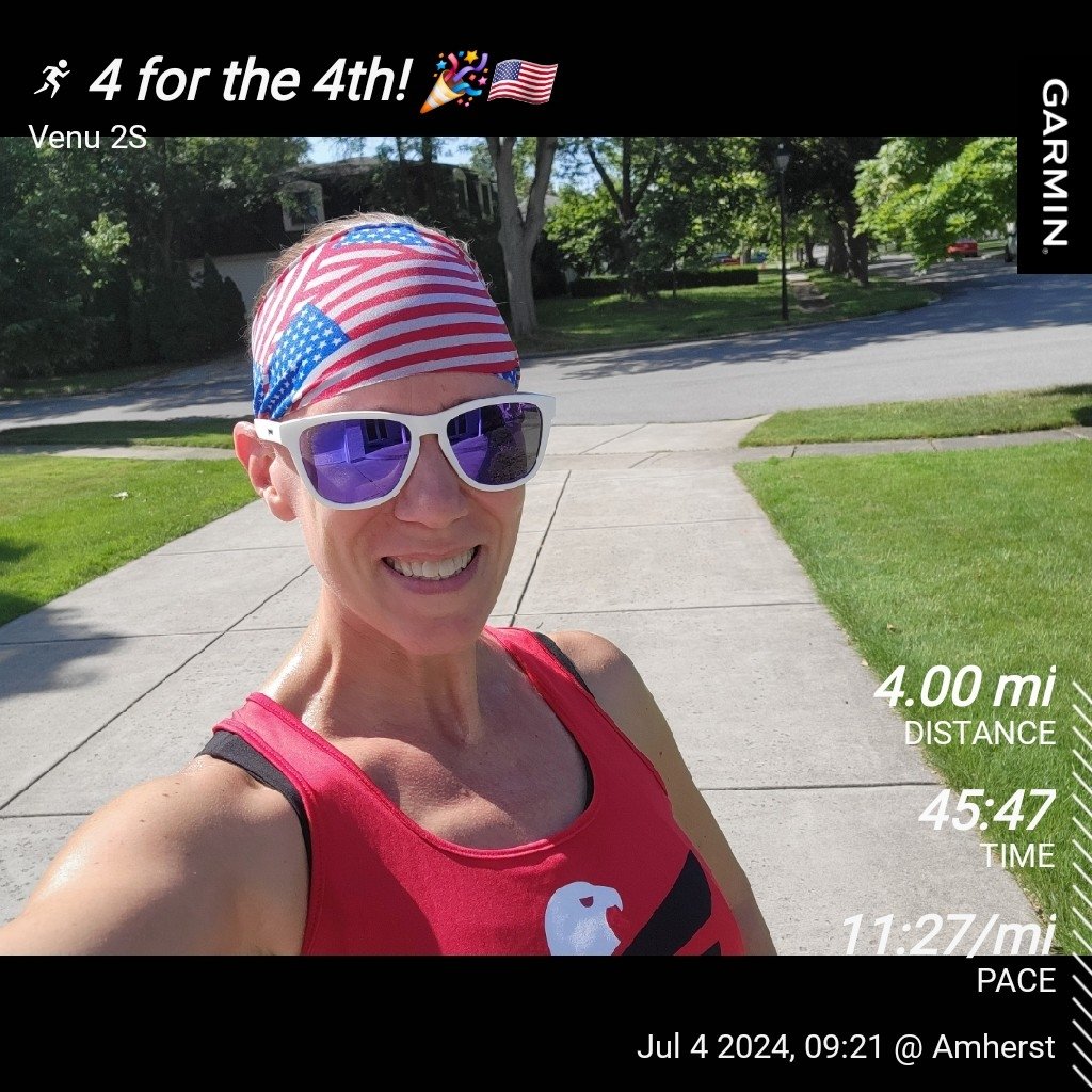 MedalChasers's tweet photo. 4 hot miles for the 4th! ππΊπΈ
#happy4thofjuly #running #4forthe4th #medalchasers #julyrunning #summerrunning #happybirthdayamerica https://t.co/m1kPZsurcU