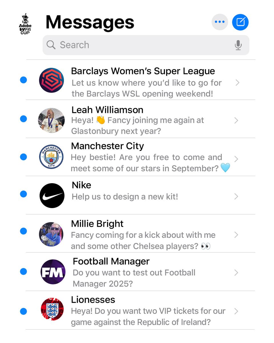 Adobe Women's FA Cup tweet media