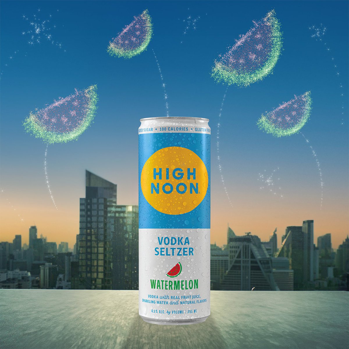 We love fireworks because they're like the sun. Great from a distance, and pair well with High Noon.