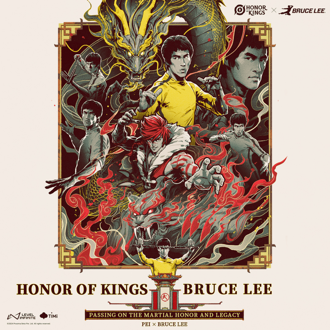Get ready to embark on an extraordinary journey! Honor of Kings and the legendary Bruce Lee are joining forces! ✨

Feel the spirit of martial arts as we pass on this torch of honor! ⚡️💪

#HonorOfKings
#BruceLee

Download Now: honorofkings.live/download