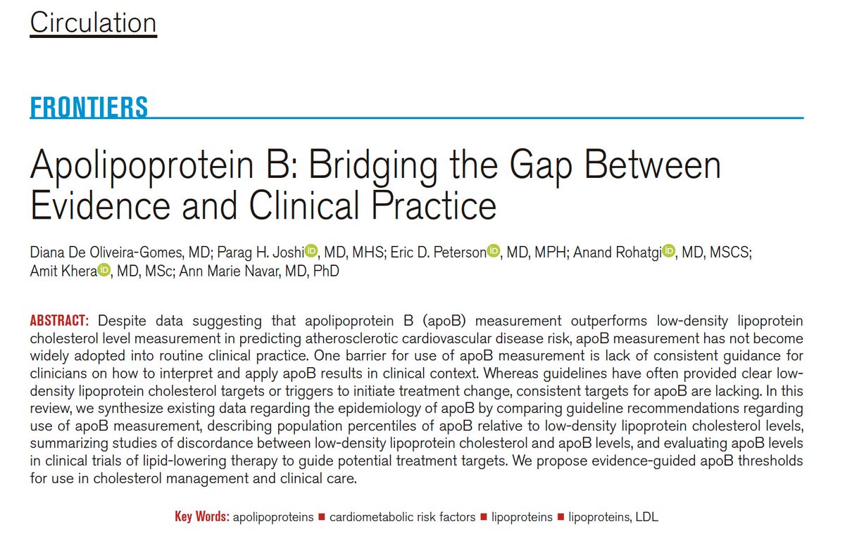 Ed_Alania's tweet image. 🟡 Apolipoprotein B: @CircAHA #CardioEd #Cardiology #Lipids #enarm