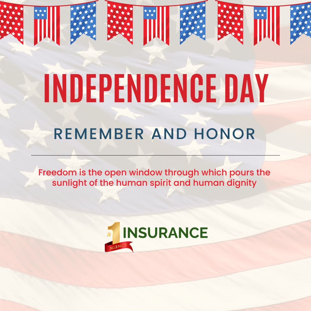 Number1Ins's tweet image. Happy Independence Day!

#Number1Insurance #Number1Ins #California #CaliforniaInsurance #CaliforniaInsuranceAgent #HuntingtonBeach #HuntingtonBeachCA #InsuranceProtection #Freedom #IndependenceDay #CelebrateFreedom #FourthOfJuly #USA #happyindependenceday2024 #4thofJuly