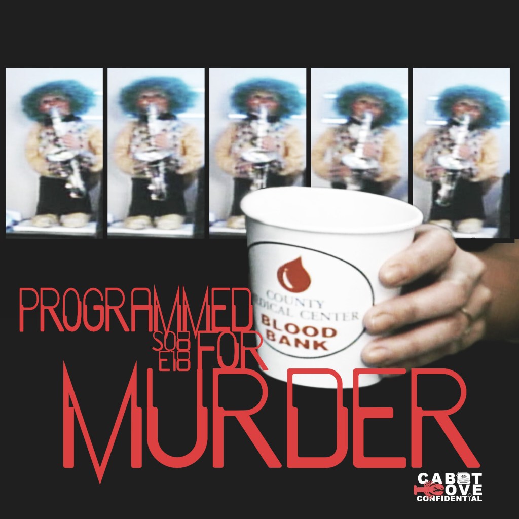 It's all about self-centered siblings, blood banks, professional medical rivalry, insane revelations, jazz clowns, and impossible solv-a-bility scores. Let's chat Programmed for Murder!!!