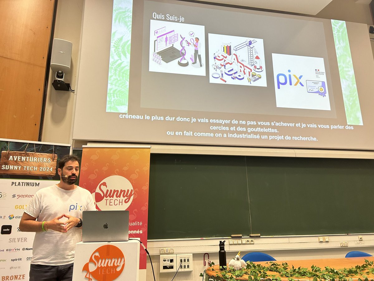 On continue à parler projet de recherche et data science avec <a href="/vieira_gilles/">Gilles</a> à <a href="/SunnyTech_MTP/">Sunny Tech</a> ☀️

En prenant l’expérience d’un nouveau projet chez <a href="/Pix_officiel/">Pix</a>, Gilles nous donne les etapes clés pour passer d’un projet de recherche à de l’industrialisation 🔢