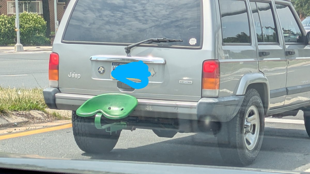 Does anyone know the purpose of this seat attached to the hitch? I mean yes to sit in. Maybe for tailgating?