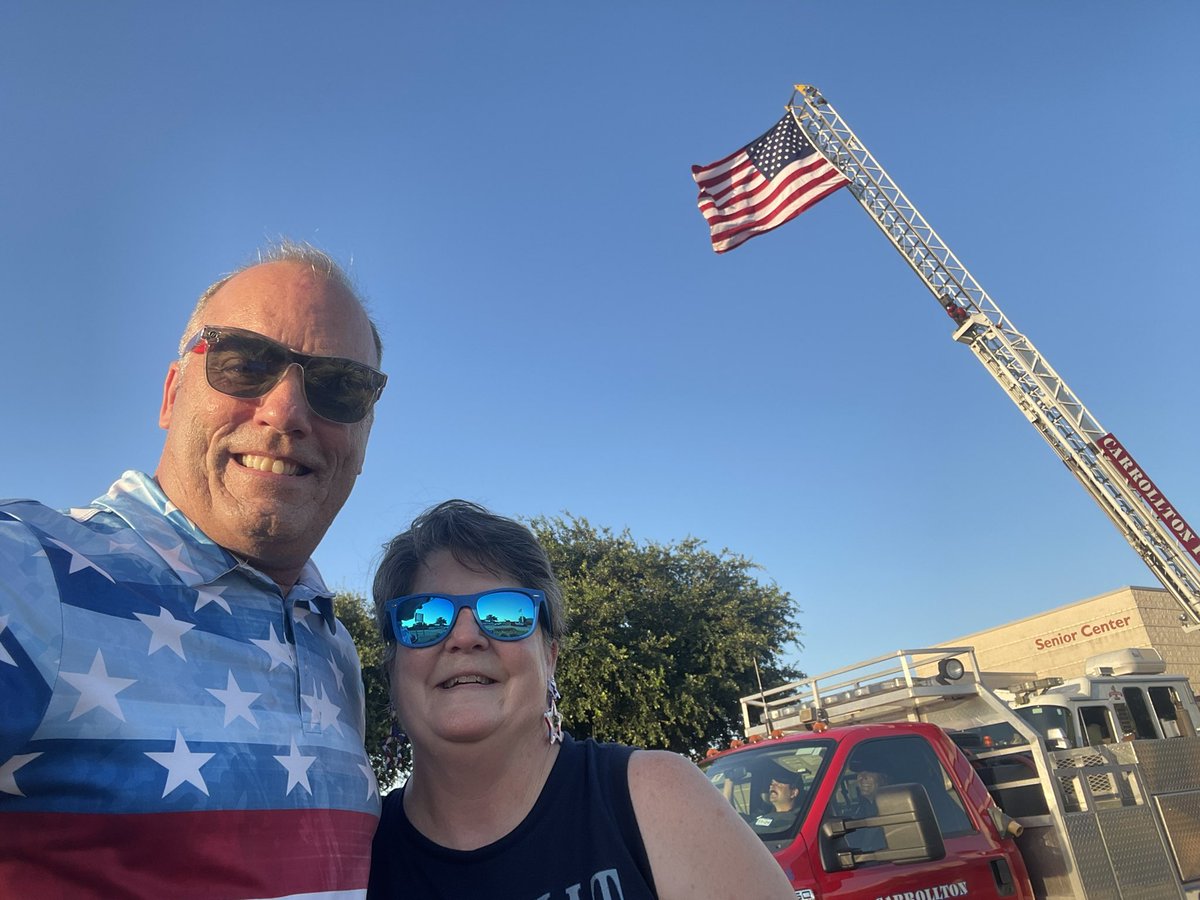 SteveBabick's tweet photo. Happy Independence Day Carrollton. https://t.co/K5t7ZHY9hA