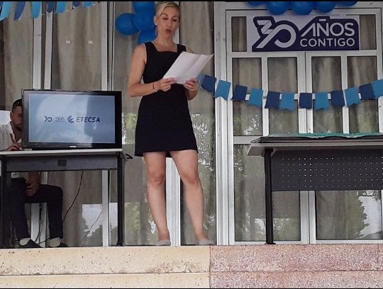 YorgelCisnero's tweet photo. Hoy #4dejulio #ETECSA #Cuba 🇨🇺 cumple 30 años de creada; desde la #DTCA en sencillo pero emotivo acto celebramos la fecha.
Felicidades #Etecsianos
#LatirAvileño ❤ https://t.co/qZvTESoePB