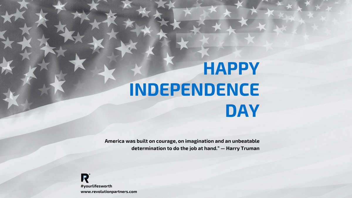 RealizeRev's tweet image. Happy 4th of July from Revolution Partners!