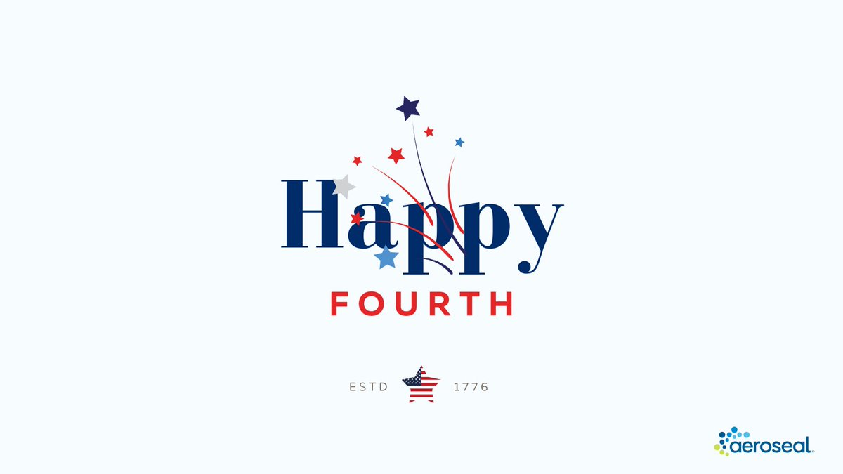 From all of us at Aeroseal, we wish you a joyful and safe Independence Day!