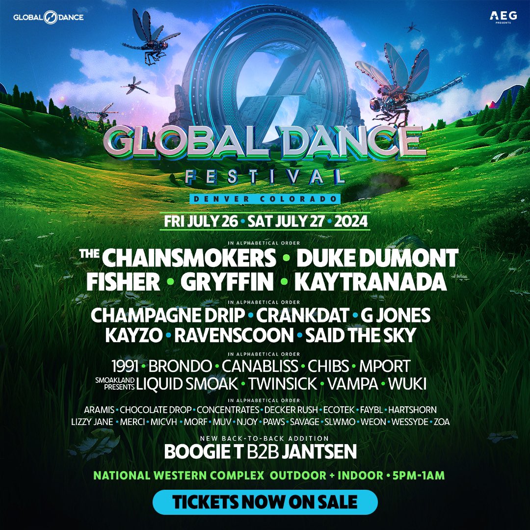 Global Dance Festival is back and better than ever!💚 With massive production planned across 3 stages, extended hours until 1am, artist meet and greets, VIP villages, food trucks, and more, this year’s festival is gonna be INSANE🫠🔥Go to <a href="/GlobalDanceFest/">GlobalDanceFestival</a> profile for tickets!