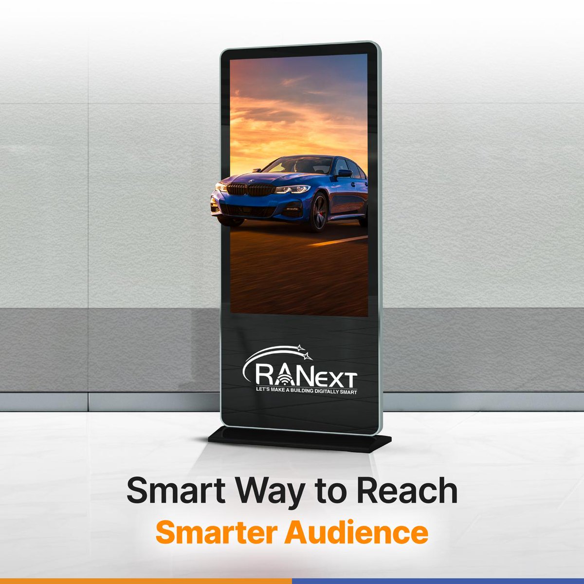 RANextOfficial's tweet photo. Transform the way you acquire and engage customers with RANext's cutting-edge Digital Out Of Home (DOOH) Platform! 

In case of any inquiries kindly write to dooh@ranext.in

#RANext #DOOH https://t.co/JDD7OpAHUE