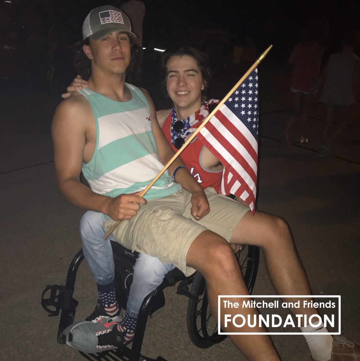 HAPPY FOURTH OF JULY from The Mitchell and Friends Foundation! Patient #1, Mitchell Herndon, loved America, he loved the Fourth of July, and he loved celebrating it with family. So be safe as you gather with loved ones to remember our freedoms today.