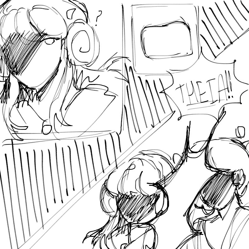 Sp4ceAli3n's tweet photo. A Proto-Earth and theia comic!
Tw: Collison, and humanoid designs.
๏ฝShould I color it? ๏ฝ
#solarballs #solarballsart #earth #theia #solarballscomic https://t.co/ry0WWF7Mjd