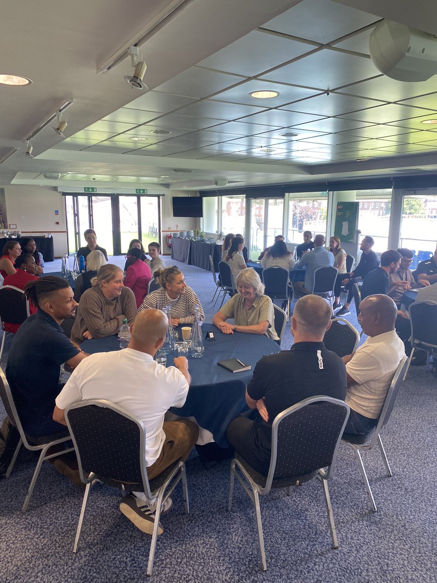 PPFplayers's tweet photo. Starting off our Neurodiversity session hearing lived experiences from Caragh & Mikey from Neurodiverse Sport before workshop groups. βI spent so much time trying to conform I wasnβt able to performβ #InclusionInSportWeek https://t.co/RgwjqGw0cg