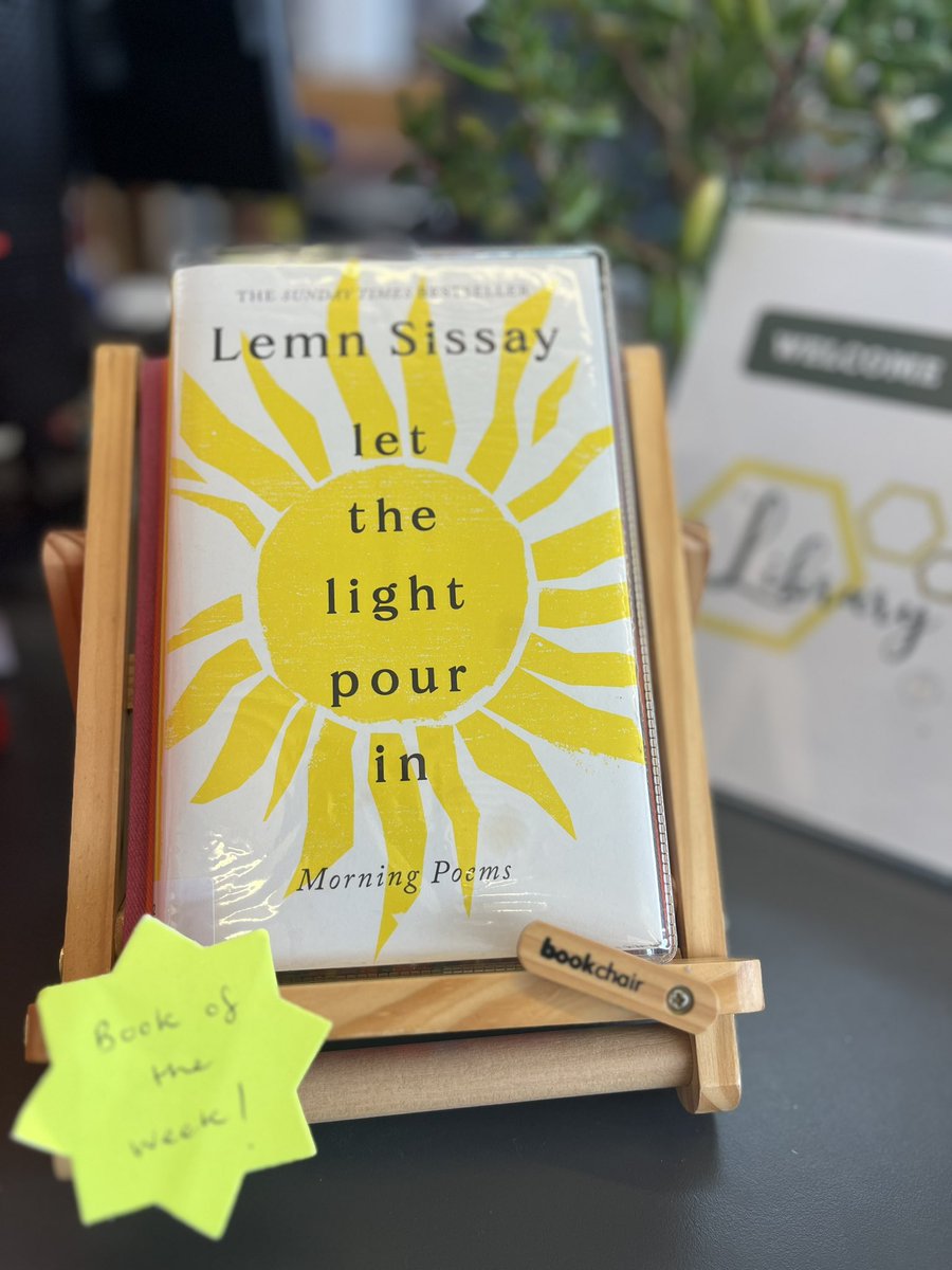 WadCommunityLib's tweet photo. Book of the week: “Let the light pour in” Morning Poems by @lemnsissay #LetTheLightPourIn “How do you do it?” said night “How do you wake up and shine?” “I keep it simple,” said light “One day at a time” #poetry #bookoftheweek https://t.co/wwuTVMY3BM