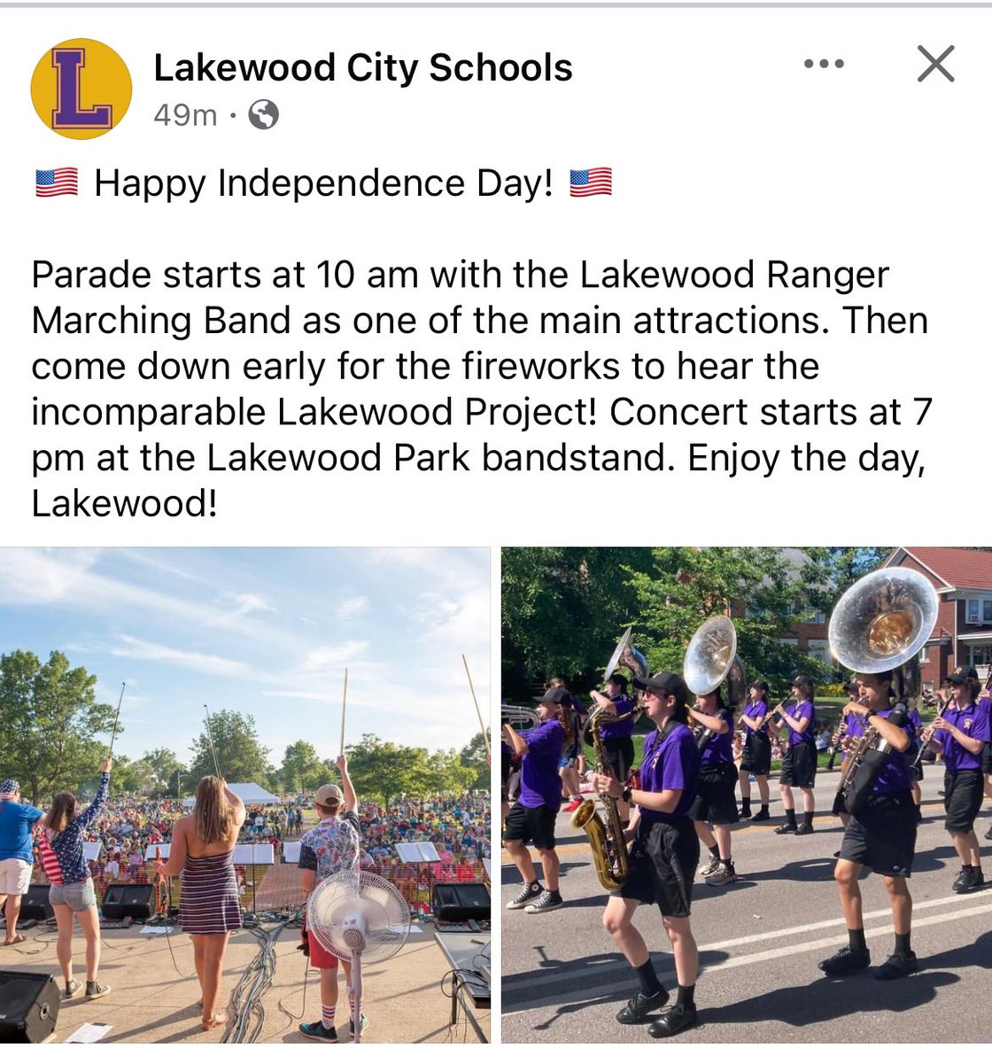 TODAY IS THE DAY!
#RangerPride 💜💛🇺🇸🎆