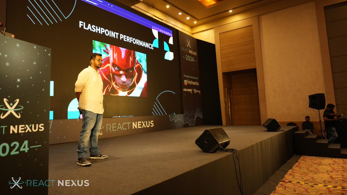 ReactNexus's tweet image. We have @khareapurv on stage!!
He is speaking about Flashpoint Performance!!!🚀⚡
#ReactNexus2024 #ReactNexus