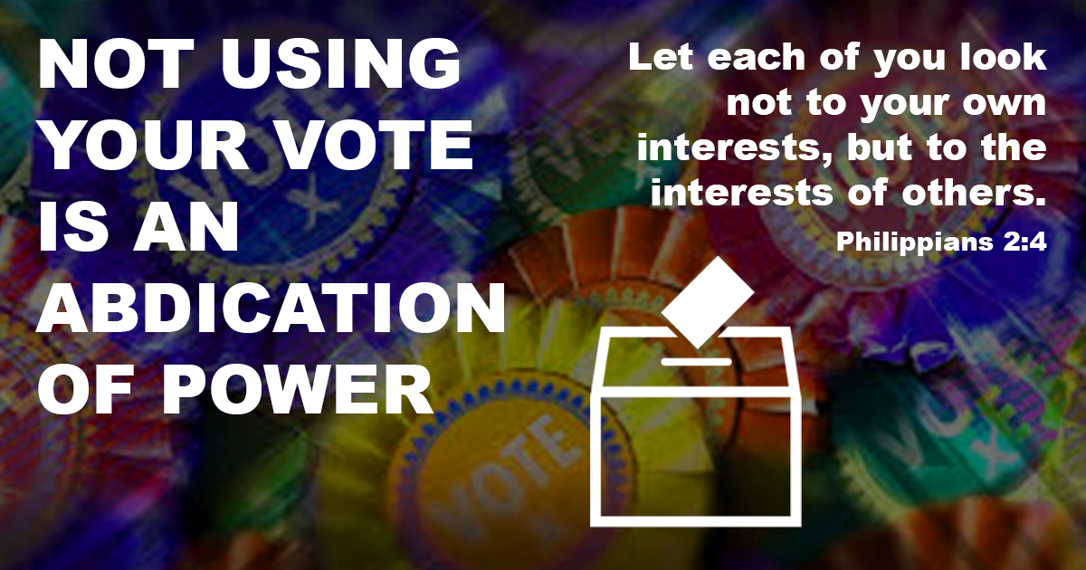 With our right to vote comes a share of power that will determine how UK policies impact our communities &amp; the wider world. Followers of God are called to do justice, to love mercy, and to walk humbly. We must ensure we use our power, guided by love &amp; in the interests of others.