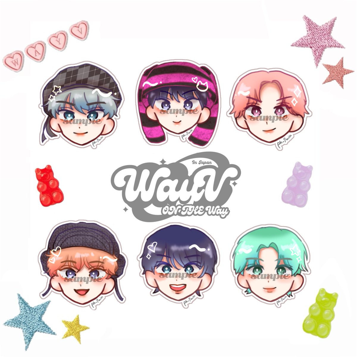 ph_7win's tweet photo. 𝗪𝗮𝘆𝗩 𝗖𝗢𝗡𝗖𝗘𝗥𝗧 [𝗢𝗡 𝗧𝗛𝗘 𝗪𝗮𝘆] 𝗜𝗡 𝗝𝗔𝗣𝗔𝗡
無料配布 ソンムル

\\ 第2️⃣弾 //
威神V単独ツアーにてステッカーの無料配布を行います✧

📍名古屋・東京公演(4日間)
🌱時間場所は当日

第一弾のIDカードと合わせて是非貰いに来てください💳
RT+♡をおねがいしますᴖ ·̫ ᴖ🤍 https://t.co/blogHtD8D8