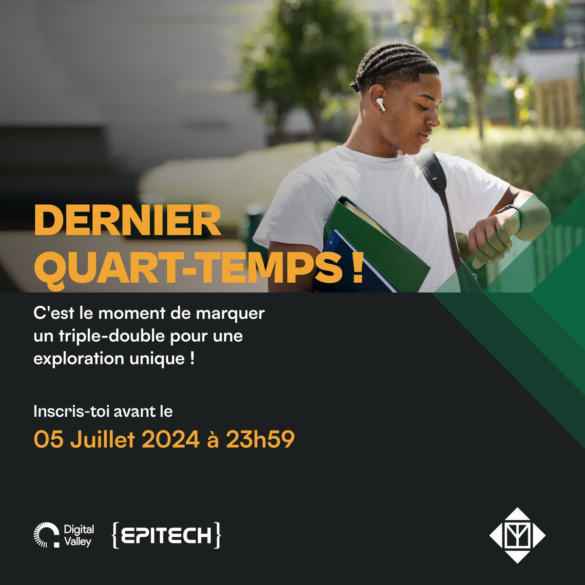 Tu aimes les challenges, l'aventure et repousser tes limites ? 🏀✨

Rejoins-nous pour la Summer League et fais partie d'une expérience où chaque match est une nouvelle opportunité de grandir et d'exceller.

🕒Plus que 24 heures pour t'inscrire : bit.ly/inscription-SL