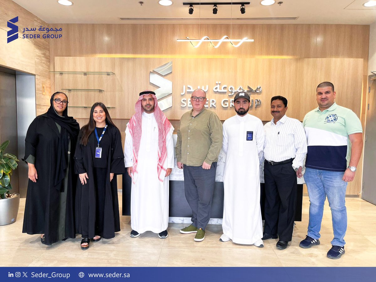 Seder_Group's tweet image. We were pleased to host the BICS and SaveFast teams at Seder Group. It was a pleasure meeting Mania Kia (CEO, SaveFast), Maisaa Ali Mohammed, and Neil Spencer-Cook (Group MD, BICSc). Looking forward to future collaborations! #SederGroup #BICS #SaveFast