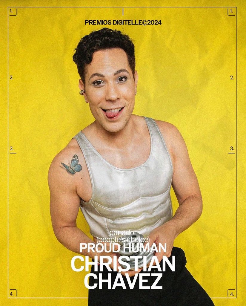 RBDfeed's tweet photo. 🎉  Christian Chávez ganhou na categoria "Proud Human" dos Prêmios DigitElle. https://t.co/jJW3RbfWJc