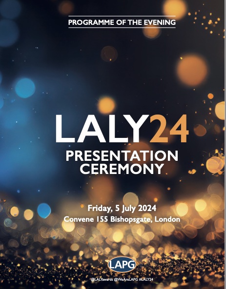 LALYawards's tweet photo. A sneak peek at the #LALY24 programme for tomorrow evening..... https://t.co/ry1BhuSDJe