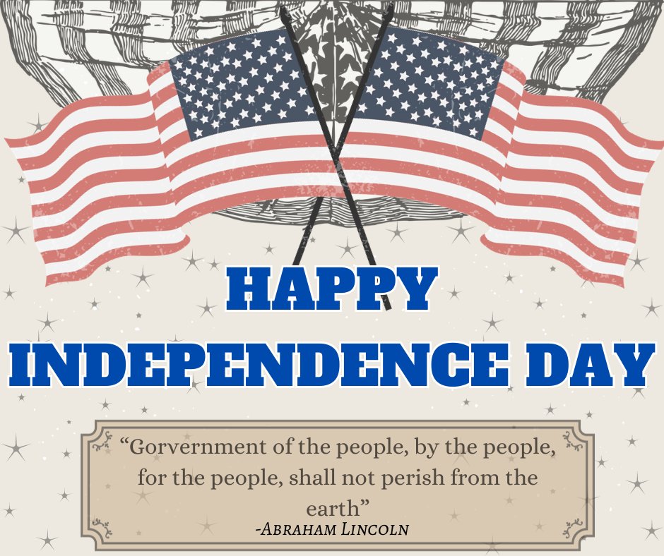 Happy Independence Day, wishing everyone a joyful and safe 4th of July!

Let's celebrate our nation's freedom and the dreams that unite us

If you're inspired to find a home where your own American dream can flourish, I'm here to help

#IndependenceDay #4thOfJuly #HomeOfTheFree