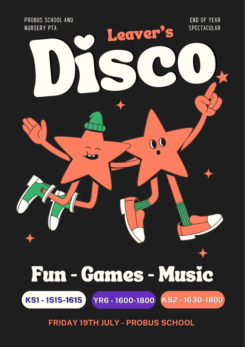 ProbusSchool's tweet image. Please see the link below for the PTA Disco
buff.ly/3RVbEND