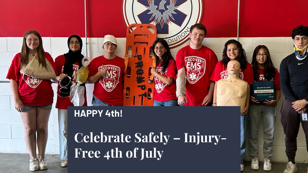 Be safe and have an AMAZING 4th of July 

Phoenix Paramedic Solutions wishes you and yours a magical Independence Day!

#CollectivelyWeRise #SafetyFirst #July4th
