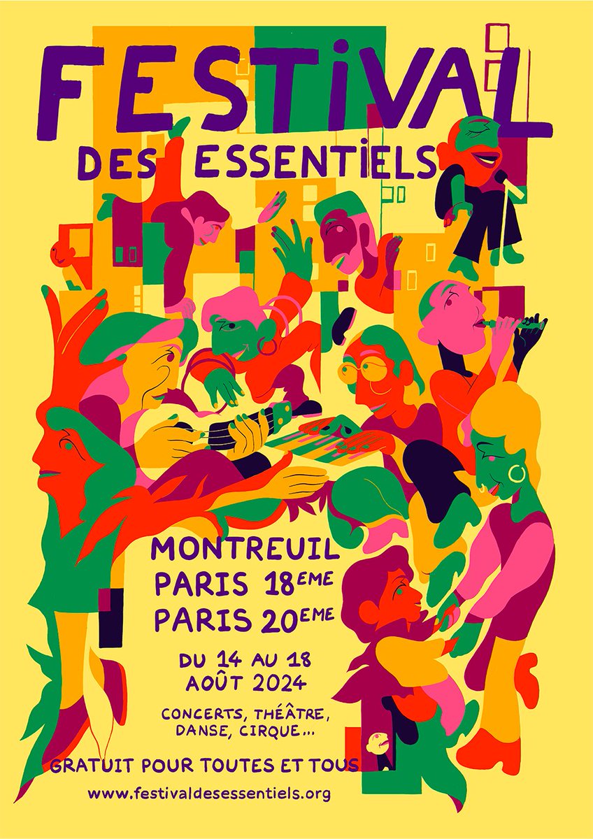 L'affiche du <a href="/FEssentiels/">Festival des Essentiels</a> 2024 et le programme à retrouver ici : festivaldesessentiels.org/programme-2024/