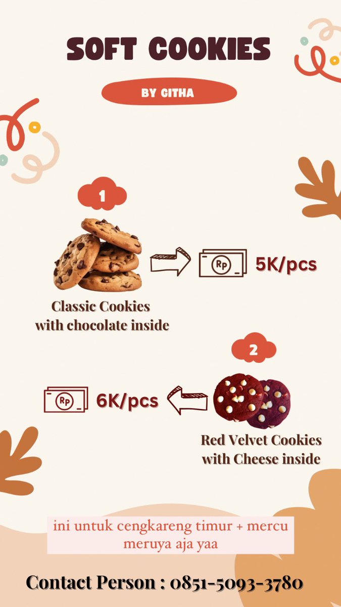 wigatiningveutm's tweet photo. tbtb mau jualan disini wkwkwk 
#jajan #cookies #makan https://t.co/5j84LZxsTc