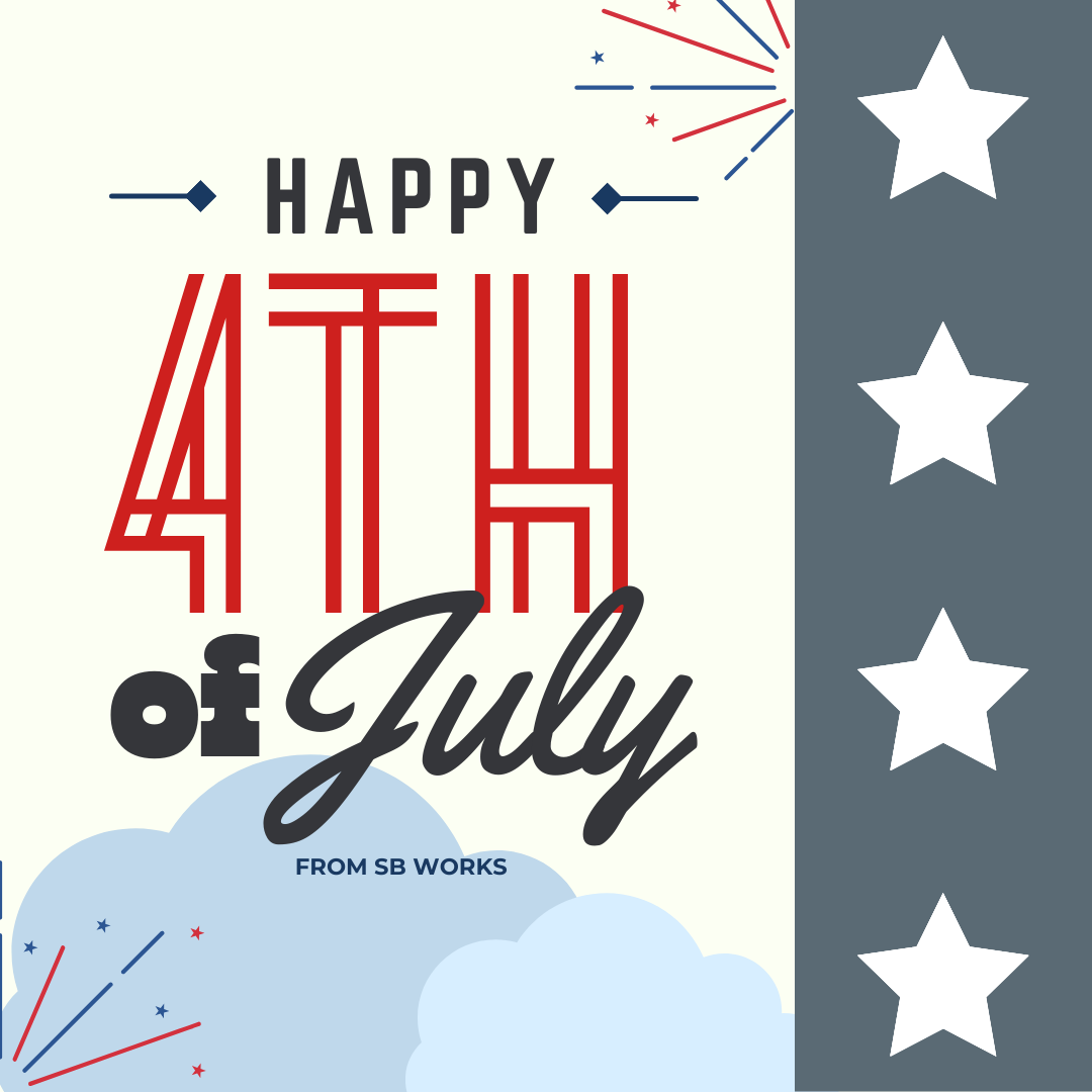Happy Independence Day from SB Works DC! 🇺🇸

#IndependenceDay #4thofJuly #SBWorksDC #SmallBusiness #SupportLocal #CommunityStrong
