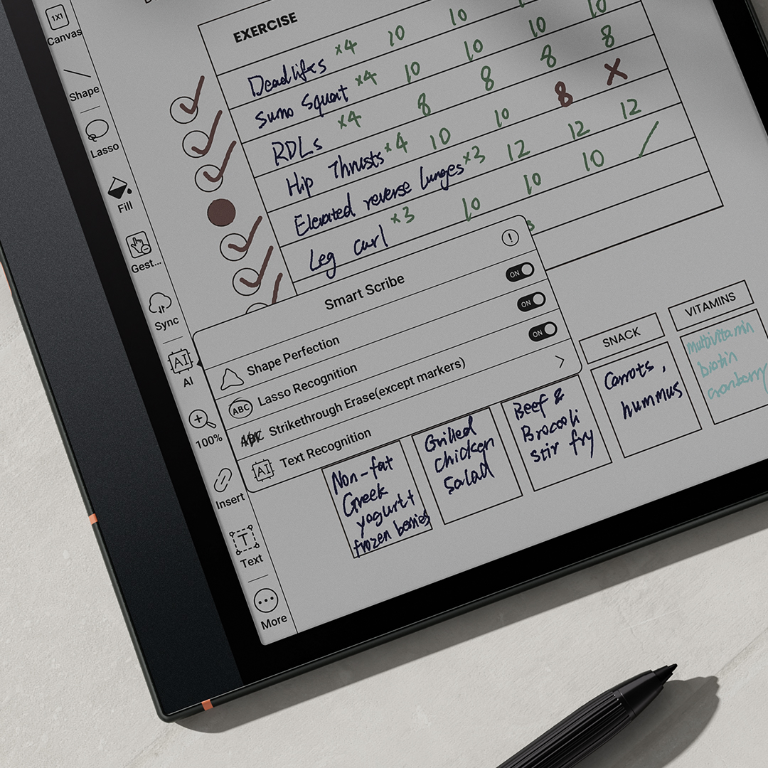 OnyxBoox's tweet photo. 📝Whether you’re taking meeting notes at work, jotting down study notes in class, or planning your daily tasks, #BOOX tablets provide a wealth of note-taking features to keep you organized.
#SmartScribe, insert images, links, recordings, and much more—all at your stylus tip. https://t.co/2awACzHtu9