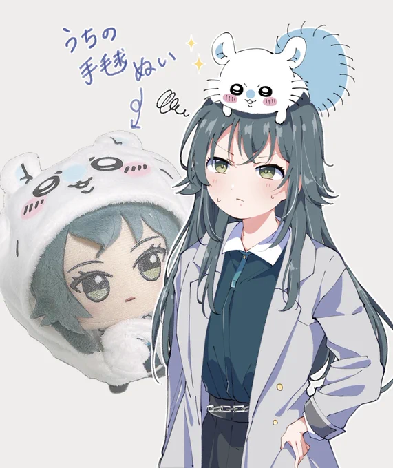 ちびぐるみ手毬×モモンガ#学マス 
