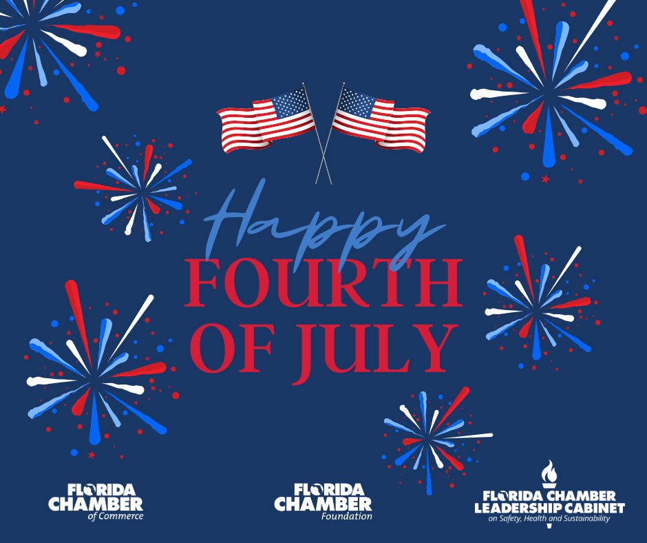 Without freedom, we wouldn’t have free enterprise. Wishing you a happy and safe Independence Day! 🎆