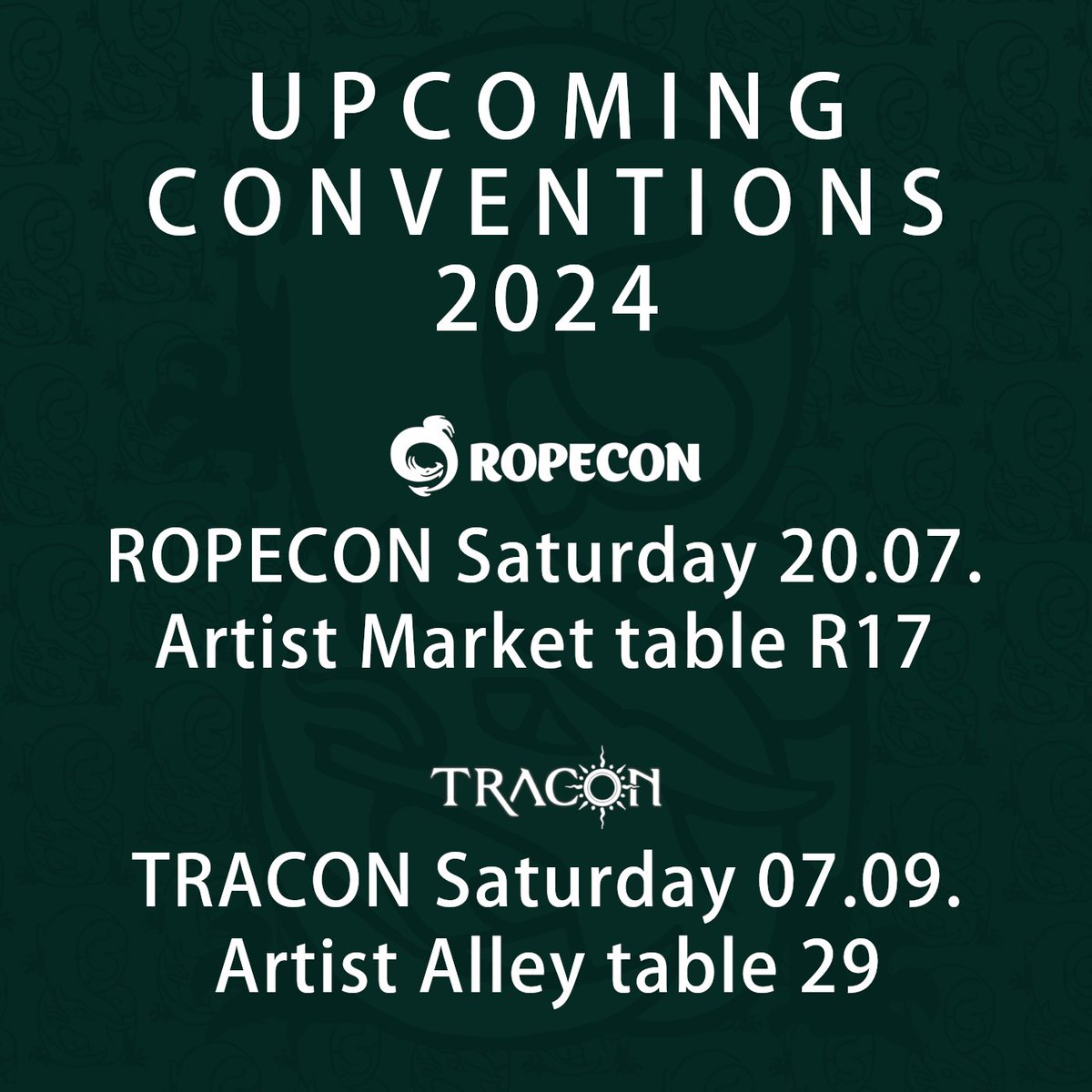 diceguts's tweet photo. Radio silence because I've been super busy stocking up for these upcoming conventions I'll be tabling at! ✨ https://t.co/EXzfSNjMdu