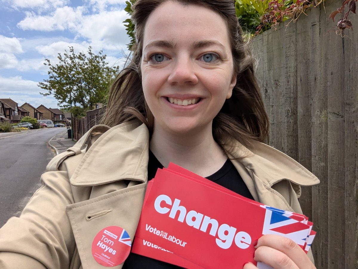 Getting the vote out this morning in Bournemouth East 😊 🌹 #GE2024