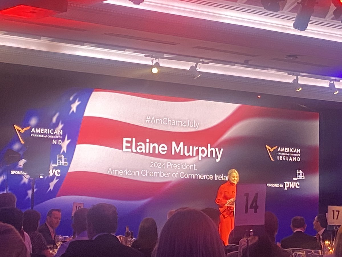 Trayc K (@trayckeevans) on Twitter photo Delighted to be at todays <a href="/AmericanChamber/">American Chamber</a> 4th July Celebratory lunch with colleagues from <a href="/MorganMcKinley/">Morgan McKinley</a> and hear from President <a href="/elaineinthewest/">Elaine Murphy</a> speaking to the key findings from a survey report conducted by the chamber Delighted to be at todays <a href="/AmericanChamber/">American Chamber</a> 4th July Celebratory lunch with colleagues from <a href="/MorganMcKinley/">Morgan McKinley</a> and hear from President <a href="/elaineinthewest/">Elaine Murphy</a> speaking to the key findings from a survey report conducted by the chamber