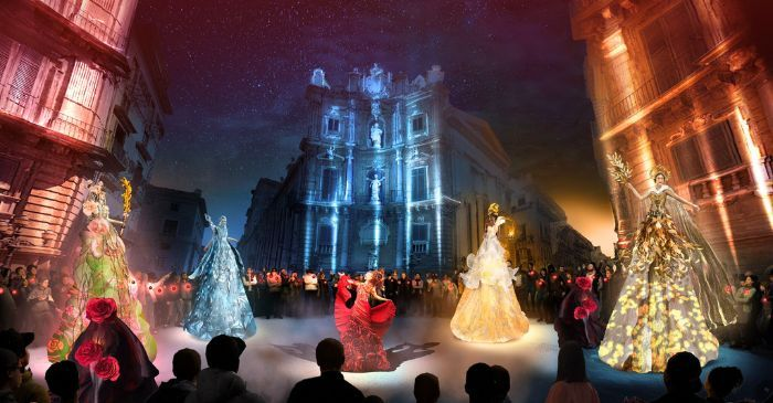 Spettacoli multimediali, i "cunti" e le 4 Sante: gli eventi del pre-Festino a Palermo 👇balarm.it/eventi/spettac…