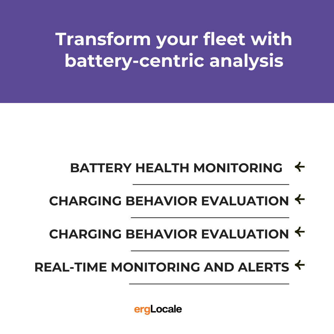 ergLocale's tweet image. Focusing on battery health and usage can transform fleet management. This data-driven strategy helps fleet owners optimize operations and boost profitability🌎🚗

Learn more: erglocale.com/products/ergos

#ElectricVehicles #SustainableFleet #BatteryHealth