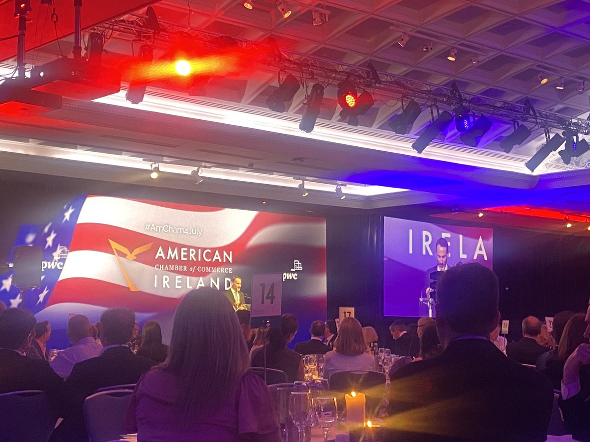 Trayc K (@trayckeevans) on Twitter photo Investing in Renewable Energy Resources is a key focus for businesses in Ireland - survey findings from <a href="/AmericanChamber/">American Chamber</a> #AmCham4July as related by President <a href="/elaineinthewest/">Elaine Murphy</a> Investing in Renewable Energy Resources is a key focus for businesses in Ireland - survey findings from <a href="/AmericanChamber/">American Chamber</a> #AmCham4July as related by President <a href="/elaineinthewest/">Elaine Murphy</a>