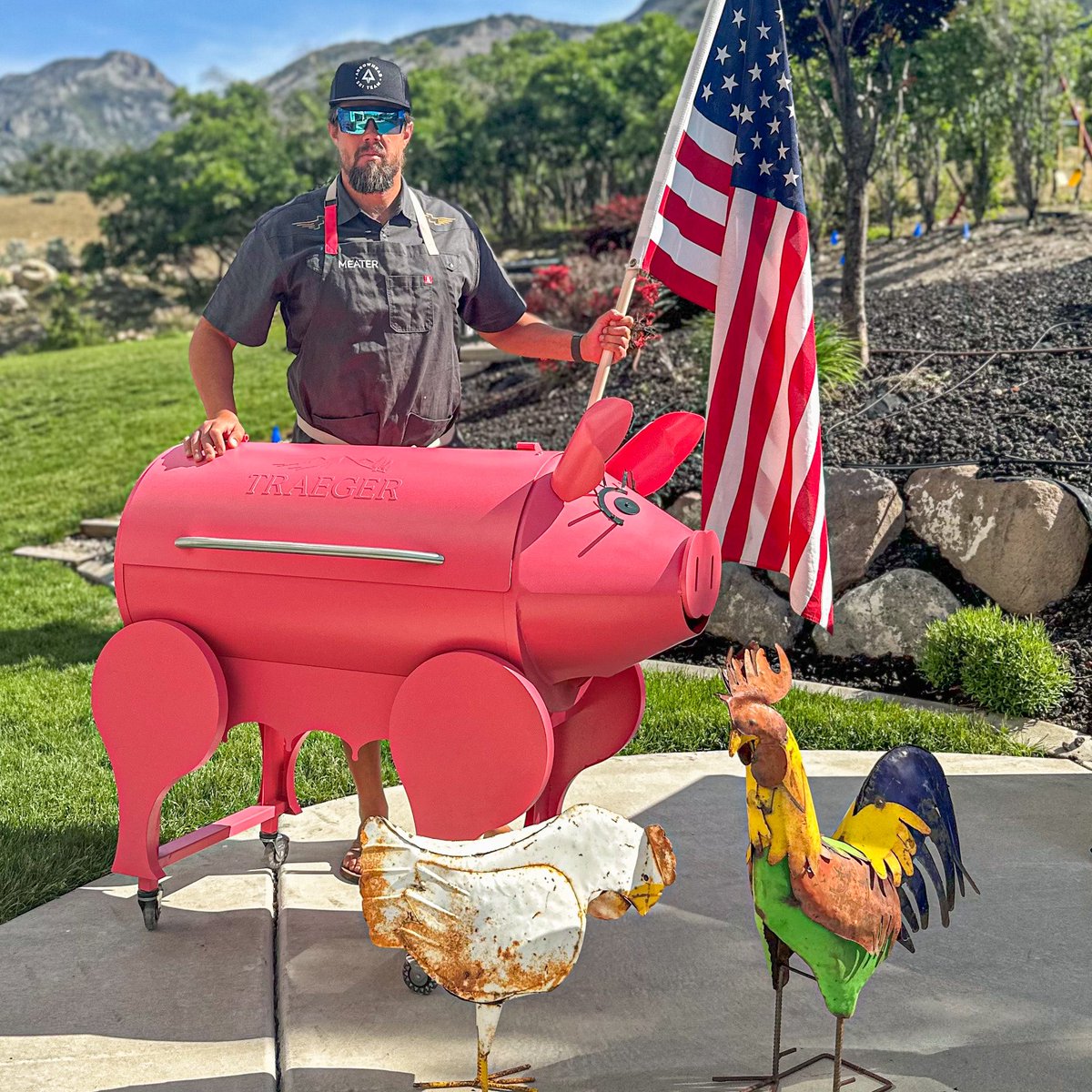 Freedom.  

🇺🇸Happy 4th of July🇺🇸

Make sure to clean your grill before firing it up today.  Last thing we need is a fire show on the grill. 

#traeger #4thofjuly #freedom #merica #bbq #grill #smoke #pig  <a href="/TraegerGrills/">Traeger Grills</a> <a href="/MEATERmade/">MEATER</a>